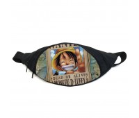 Поясная сумка бананка Большой куш One Piece (GB OP 07) Gear Bag черная Поясная сумка бананка Большой куш One Piece (GB OP 07) Gear Bag черная