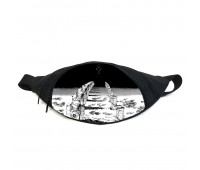 Поясная сумка бананка Человек бензопила Chainsaw Man (GB СwM 02) Gear Bag черная