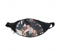 Поясная сумка бананка Человек бензопила Chainsaw Man (GB СwM 05) Gear Bag черная