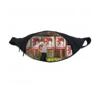 Поясная сумка бананка Человек бензопила Chainsaw Man (GB СwM 06) Gear Bag черная