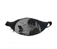 Поясная сумка бананка Человек бензопила Chainsaw Man (GB СwM 012) Gear Bag черная