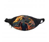 Поясная сумка бананка Человек бензопила Chainsaw Man (GB СwM 014) Gear Bag черная