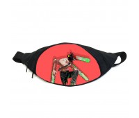Поясная сумка бананка Человек бензопила Chainsaw Man (GB СwM 019) Gear Bag черная