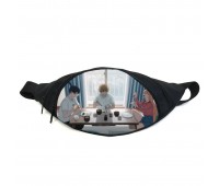 Поясная сумка бананка Человек бензопила Chainsaw Man (GB СwM 022) Gear Bag черная