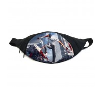 Поясная сумка бананка Человек бензопила Chainsaw Man (GB СwM 023) Gear Bag черная