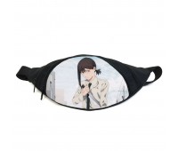Поясная сумка бананка Человек бензопила Chainsaw Man (GB СwM 025) Gear Bag черная