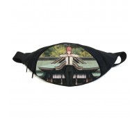Поясная сумка бананка Человек бензопила Chainsaw Man (GB СwM 028) Gear Bag черная