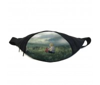 Поясная сумка бананка Человек бензопила Chainsaw Man (GB СwM 029) Gear Bag черная
