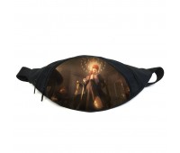 Поясная сумка бананка Человек бензопила Chainsaw Man (GB СwM 032) Gear Bag черная