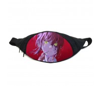 Поясная сумка бананка Человек бензопила Chainsaw Man (GB СwM 034) Gear Bag черная
