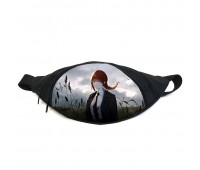Поясная сумка бананка Человек бензопила Chainsaw Man (GB СwM 048) Gear Bag черная