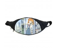 Поясная сумка бананка Евангелион Evangelion (GB Evan 01) Gear Bag черная