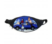 Поясная сумка бананка Евангелион Evangelion (GB Evan 08) Gear Bag черная