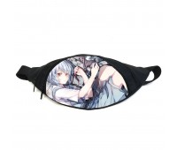 Поясная сумка бананка Евангелион Evangelion (GB Evan 016) Gear Bag черная