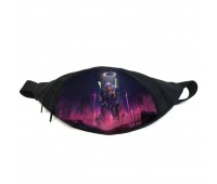 Поясная сумка бананка Евангелион Evangelion (GB Evan 020) Gear Bag черная