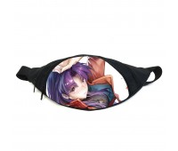 Поясная сумка бананка Евангелион Evangelion (GB Evan 025) Gear Bag черная