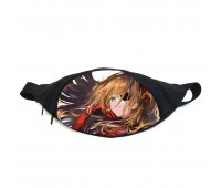 Поясная сумка бананка Евангелион Evangelion (GB Evan 030) Gear Bag черная