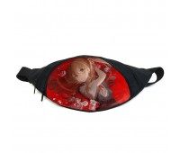 Поясная сумка бананка Евангелион Evangelion (GB Evan 031) Gear Bag черная