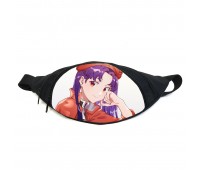 Поясная сумка бананка Евангелион Evangelion (GB Evan 032) Gear Bag черная