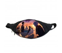 Поясная сумка бананка Евангелион Evangelion (GB Evan 034) Gear Bag черная