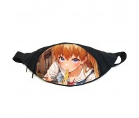 Поясная сумка бананка Евангелион Evangelion (GB Evan 038) Gear Bag черная
