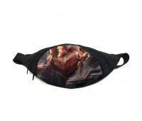 Поясная сумка бананка Евангелион Evangelion (GB Evan 039) Gear Bag черная