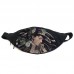 Поясная сумка бананка Невероятные приключения Джоджо JoJo Bizarre Adventure (GB Jojo 03) Gear Bag черная
