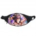 Поясная сумка бананка Невероятные приключения Джоджо JoJo Bizarre Adventure (GB Jojo 08) Gear Bag черная