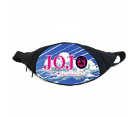 Поясная сумка бананка Невероятные приключения Джоджо JoJo Bizarre Adventure (GB Jojo 012) Gear Bag черная