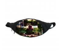 Поясная сумка бананка Невероятные приключения Джоджо JoJo Bizarre Adventure (GB Jojo 019) Gear Bag черная