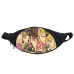 Поясная сумка бананка Невероятные приключения Джоджо JoJo Bizarre Adventure (GB Jojo 028) Gear Bag черная