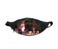 Поясная сумка бананка Моя геройская академия Boku no Hero Academia (GB BNHA 04) Gear Bag черная