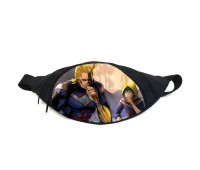 Поясная сумка бананка Моя геройская академия Boku no Hero Academia (GB BNHA 09) Gear Bag черная