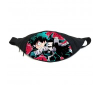 Поясная сумка бананка Моя геройская академия Boku no Hero Academia (GB BNHA 011) Gear Bag черная
