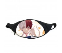 Поясная сумка бананка Моя геройская академия Boku no Hero Academia (GB BNHA 026) Gear Bag черная