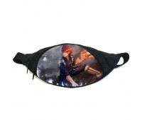 Поясная сумка бананка Моя геройская академия Boku no Hero Academia (GB BNHA 027) Gear Bag черная