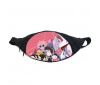 Поясная сумка бананка Моя геройская академия Boku no Hero Academia (GB BNHA 033) Gear Bag черная