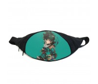 Поясная сумка бананка Моя геройская академия Boku no Hero Academia (GB BNHA 034) Gear Bag черная
