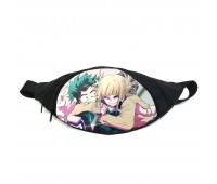 Поясная сумка бананка Моя геройская академия Boku no Hero Academia (GB BNHA 037) Gear Bag черная