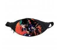 Поясная сумка бананка Моя геройская академия Boku no Hero Academia (GB BNHA 049) Gear Bag черная