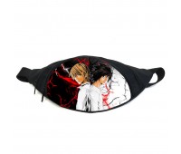 Поясная сумка бананка Тетрадь смерти Death Note (GB DN 04) Gear Bag черная