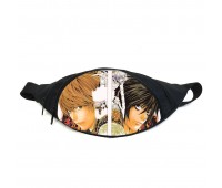 Поясная сумка бананка Тетрадь смерти Death Note (GB DN 010) Gear Bag черная