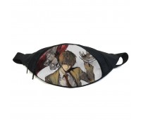 Поясная сумка бананка Тетрадь смерти Death Note (GB DN 014) Gear Bag черная
