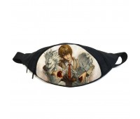 Поясная сумка бананка Тетрадь смерти Death Note (GB DN 015) Gear Bag черная