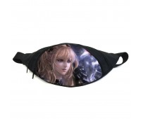 Поясная сумка бананка Тетрадь смерти Death Note (GB DN 022) Gear Bag черная