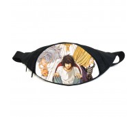 Поясная сумка бананка Тетрадь смерти Death Note (GB DN 023) Gear Bag черная