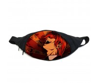 Поясная сумка бананка Тетрадь смерти Death Note (GB DN 027) Gear Bag черная