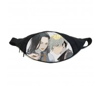Поясная сумка бананка Токийские мстители Tokyo Revengers (GB TR 04) Gear Bag черная
