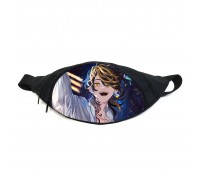 Поясная сумка бананка Токийские мстители Tokyo Revengers (GB TR 018) Gear Bag черная