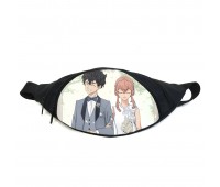 Поясная сумка бананка Токийские мстители Tokyo Revengers (GB TR 034) Gear Bag черная